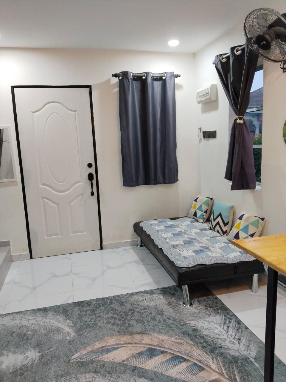 Tiny house living area